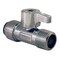 Apollo 1/2 in. Chrome Plated Brass Push-To-Connect x 1/2 in. MNPT Quarter Turn Straight Stop Valve FSBVS1212M - alternate 6